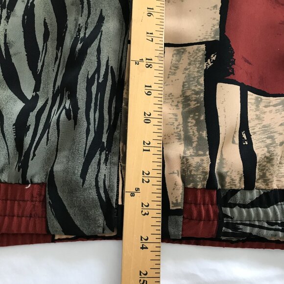 Caribou New York Jackets Women Size Medium Gray Red Full Zip Pockets Long Sleeve - Picture 6 of 14